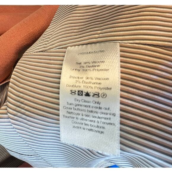 VERONICA BEARD Odile Sateen Twill Dickey Jacket EUC Sz 6 $695 MSRP Rosewood Pink - Picture 11 of 13